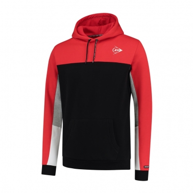 Dunlop Essentials Hooded Sweatshirt 2022 Black/Red Men